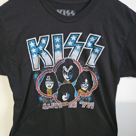 Kiss Band Shirt Black Large Unisex - Picture 2 of 4